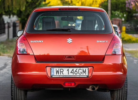 Suzuki Swift cena 18900 przebieg: 136000, rok produkcji 2009 z Rymanów małe 407